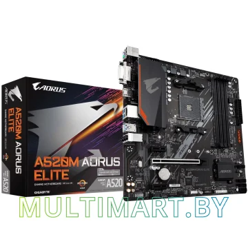 Материнская плата Gigabyte A520M Aorus Elite (rev. 1.0) картинка 5